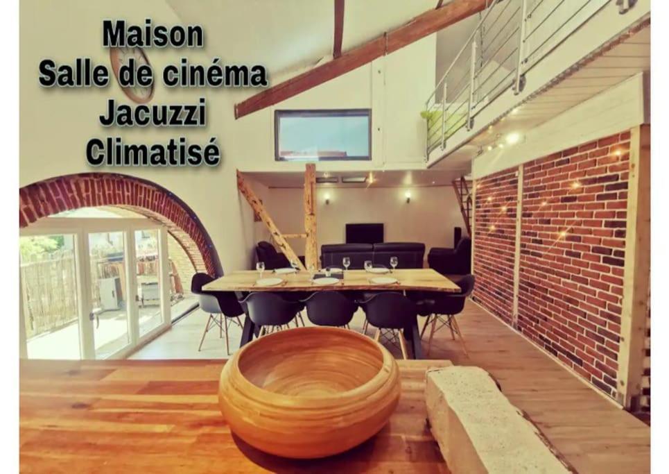 Maison De Village, Jacuzzi, Salle Cinema Valencin Zewnętrze zdjęcie